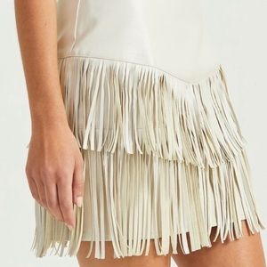 Altard State fringe skirt